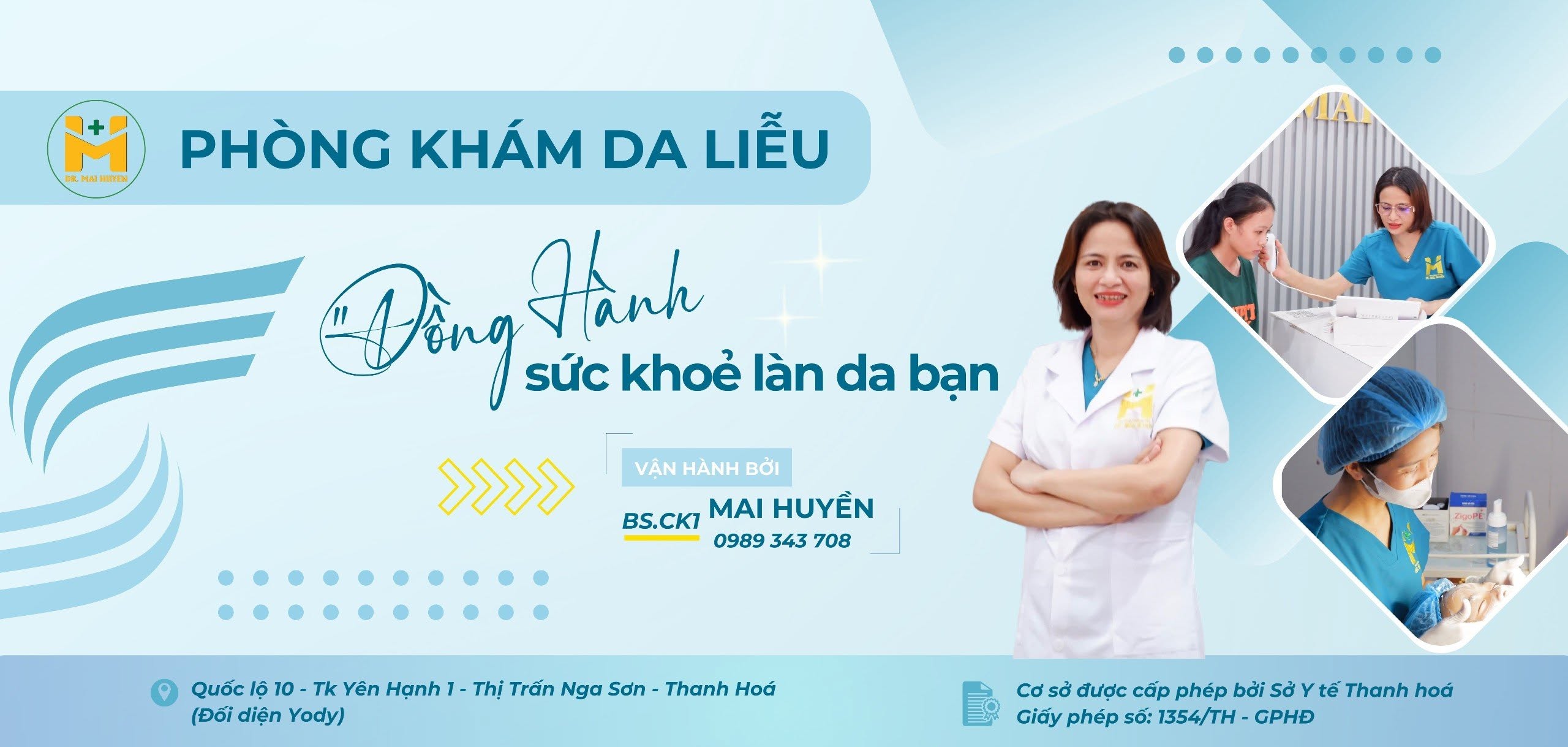 Phòng khám Da liễu BS.CK1 Mai Huyền - Đồng Hành sức khoẻ làn da bạn